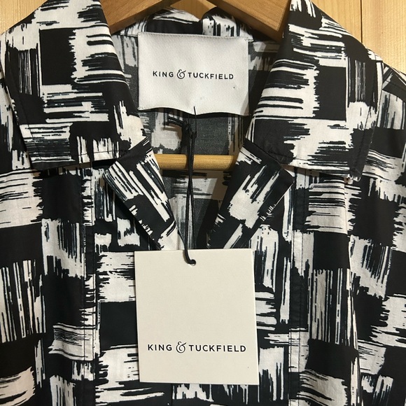 King & Tuckfield button front shirt - Picture 2 of 5